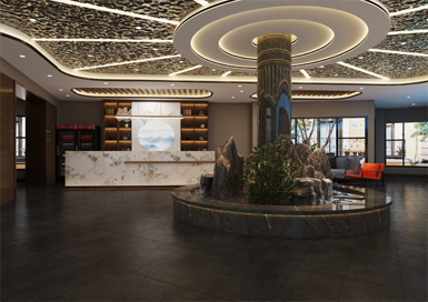 杭州洗浴中心裝修設計案例效果圖