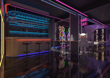 衢州酒吧裝修設計案例效果圖