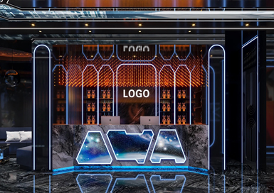 嘉興KTV裝修設(shè)計案例效果圖