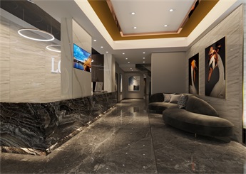 衢州足浴店裝修設計案例效果圖